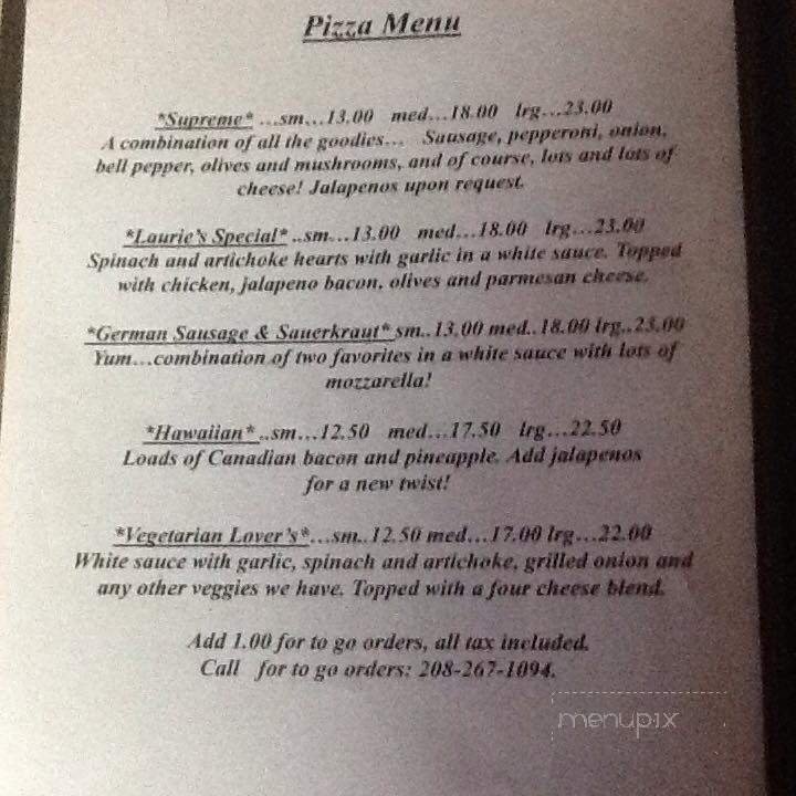 Menu page 2