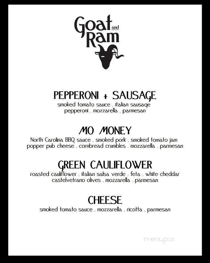 Menu page 1
