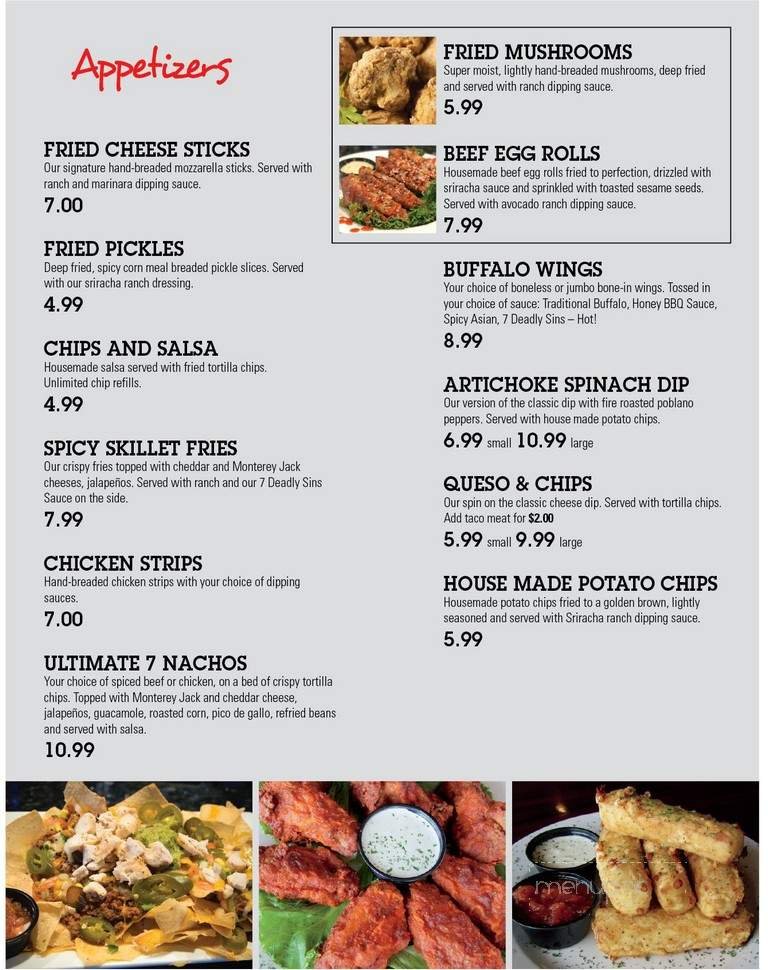 Menu page 2
