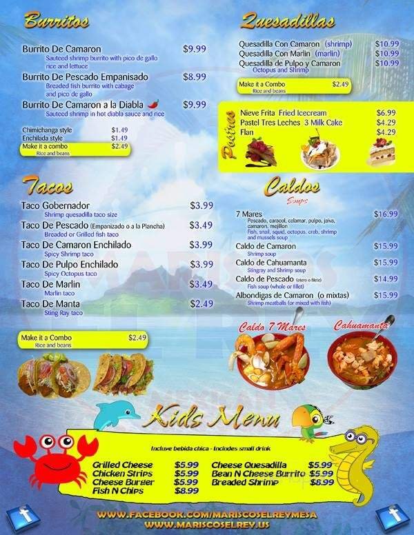 Menu page 6