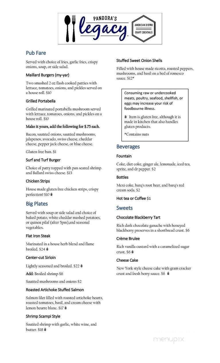 Menu page 2