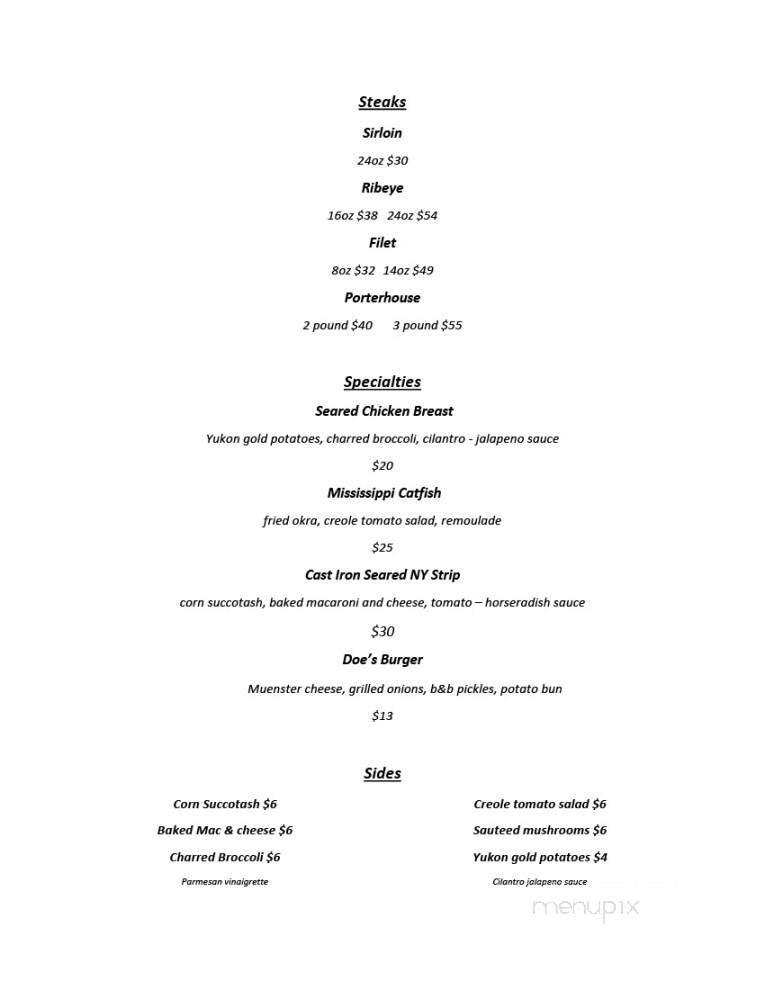 Menu page 2