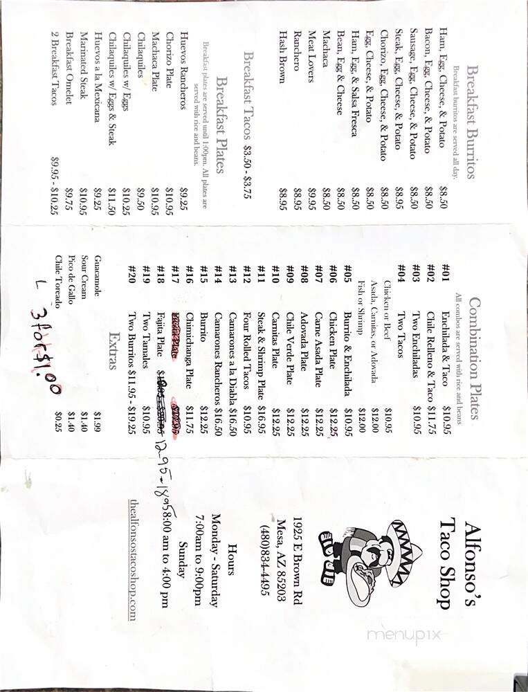 Menu page 2