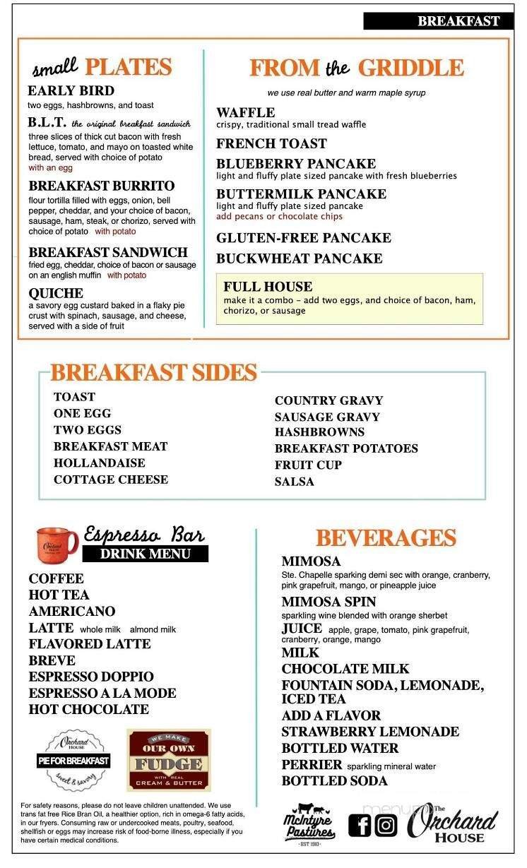 Menu page 2