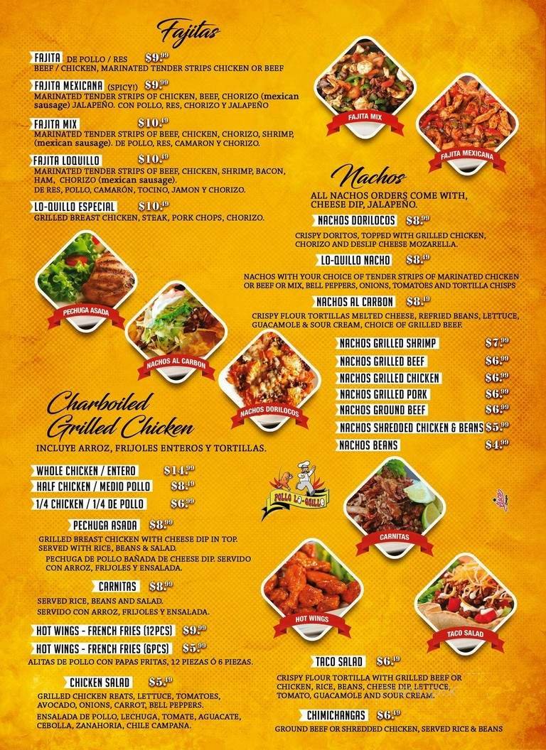 Menu page 2
