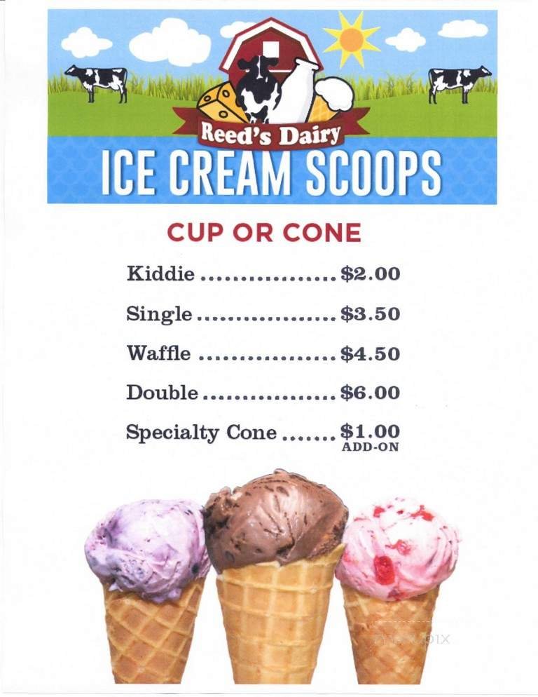 Menu page 1
