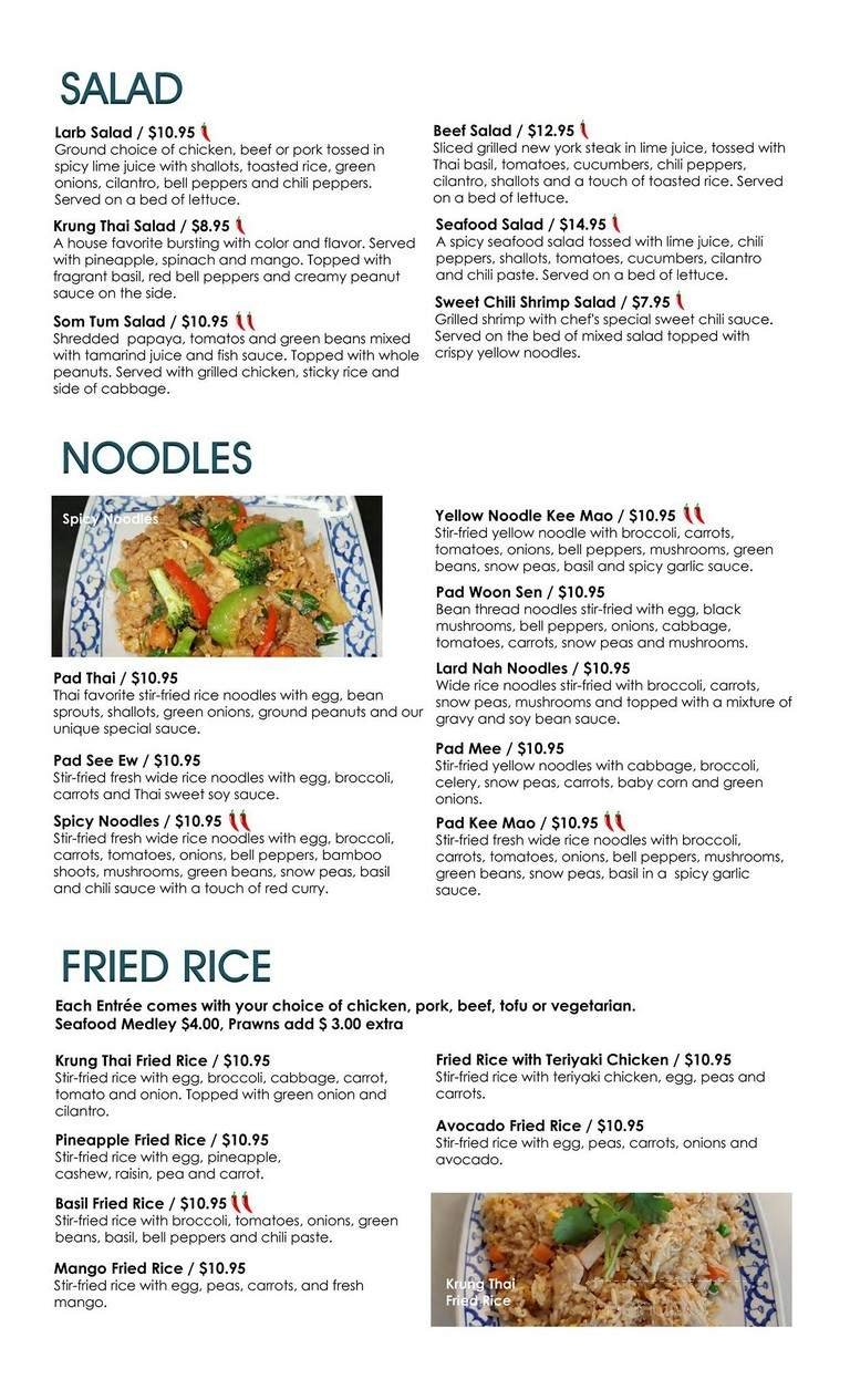 Menu page 2