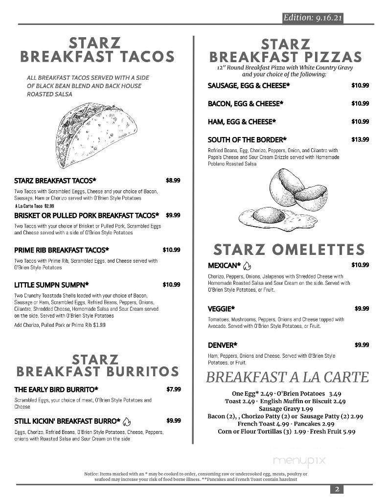 Menu page 4
