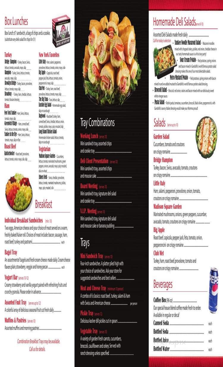 Menu page 2