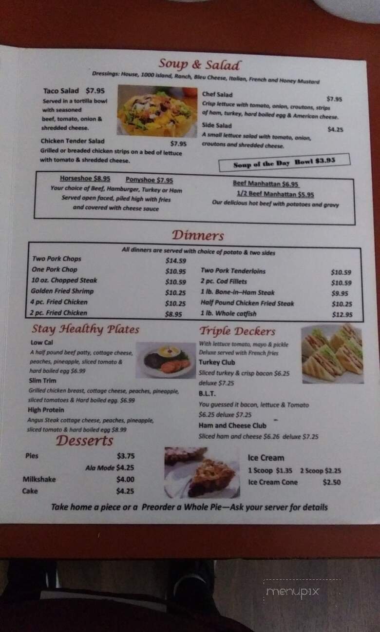 Menu page 2
