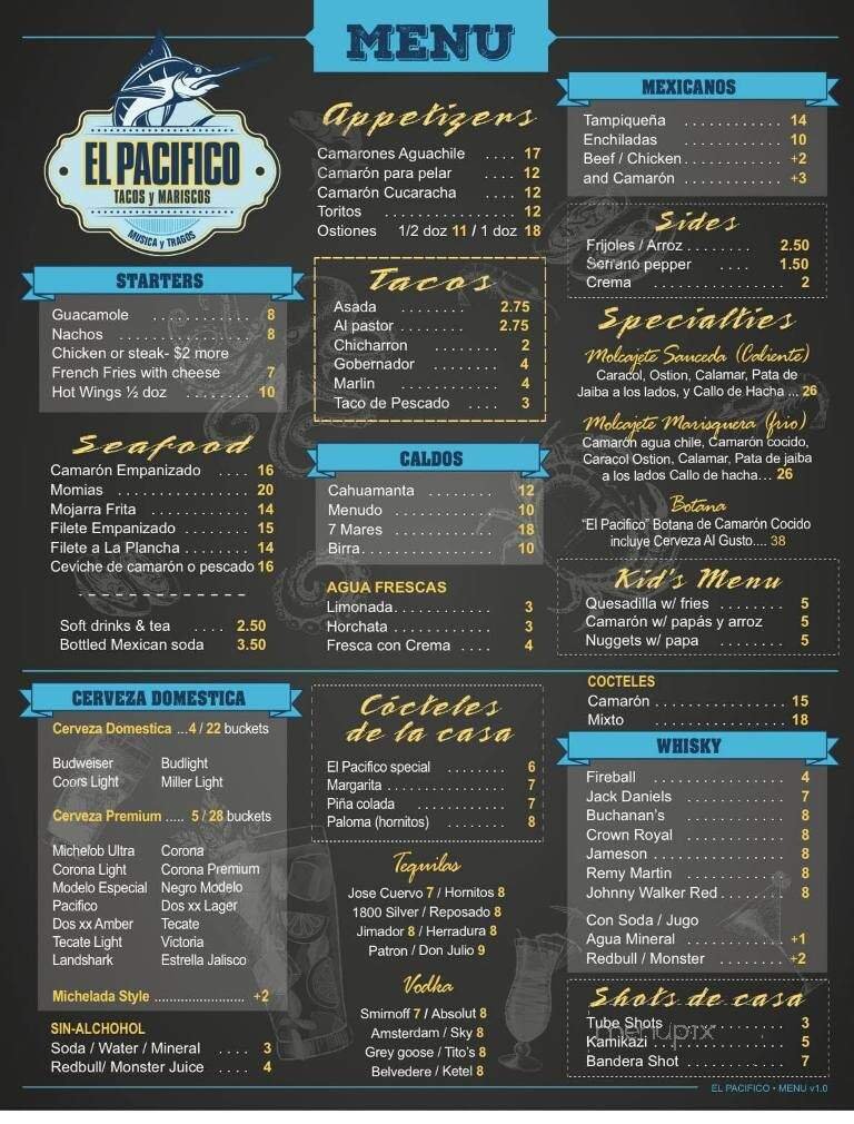 Menu page 5
