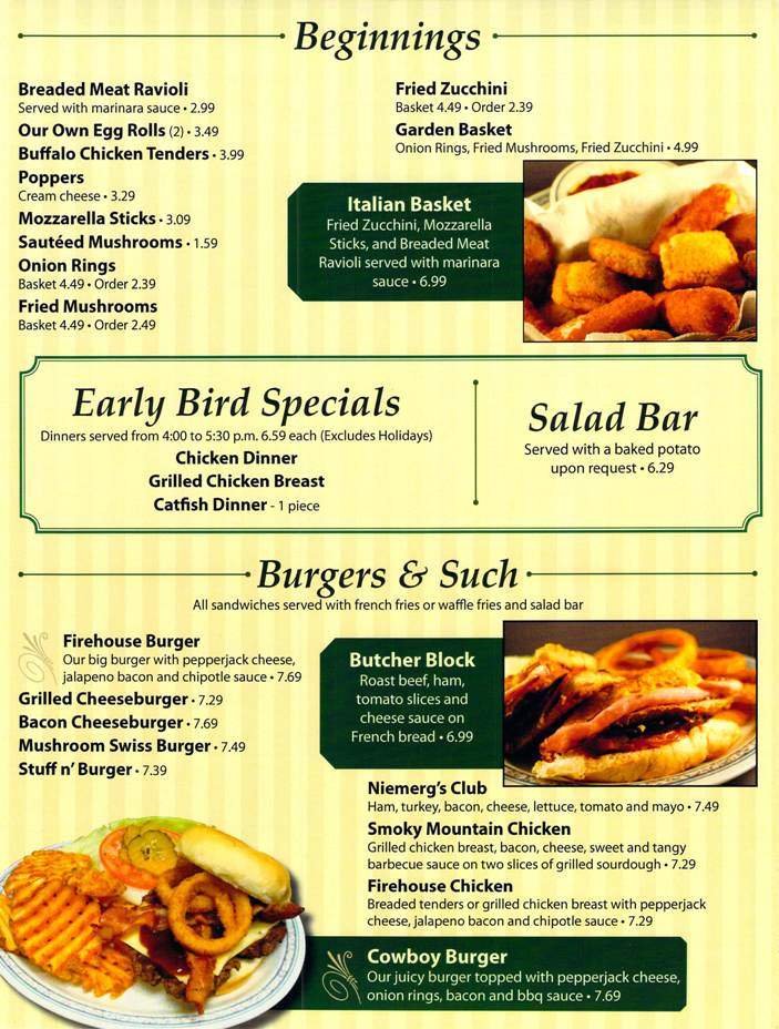 Menu page 2