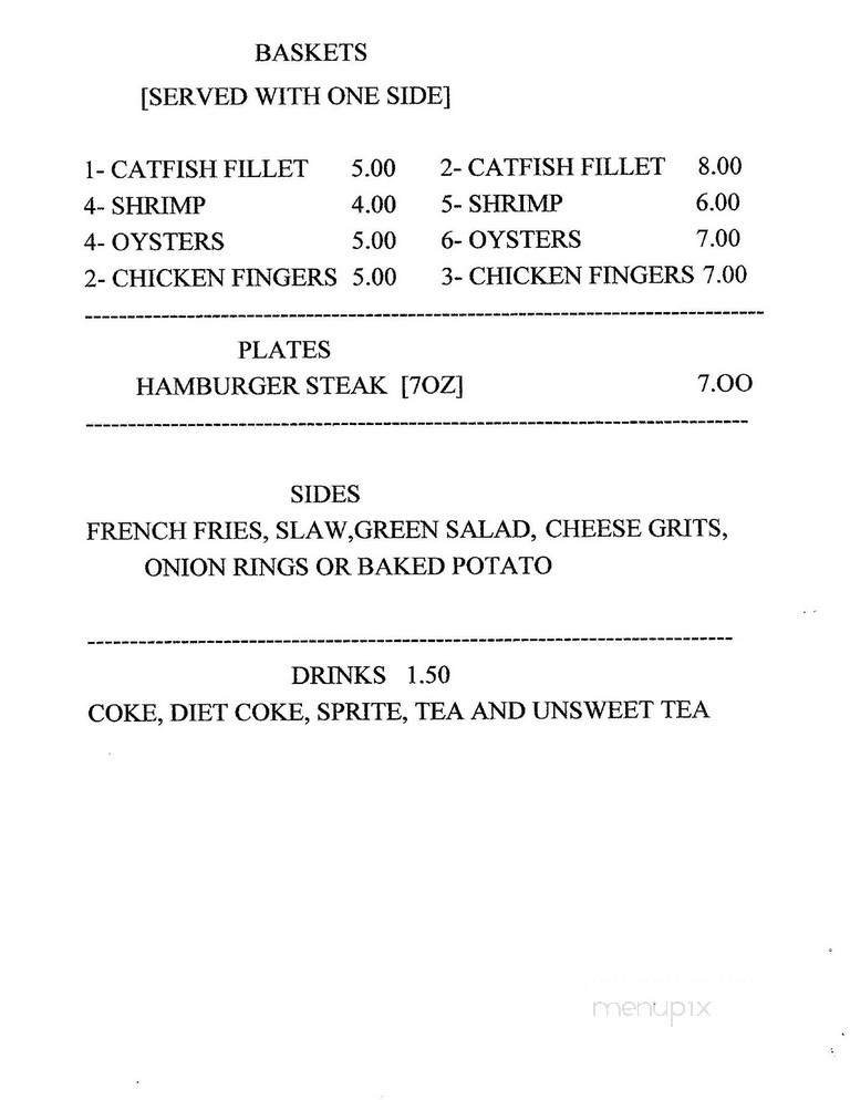 Menu page 3