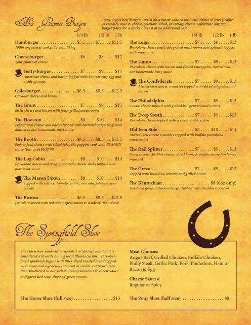 Menu page 2