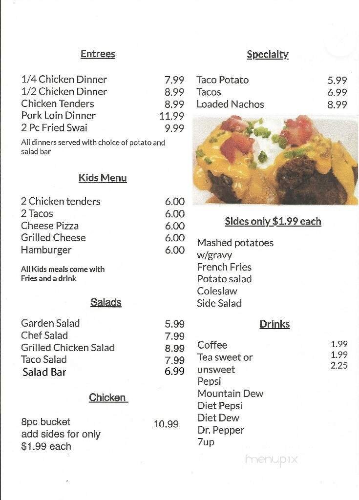 Menu page 2