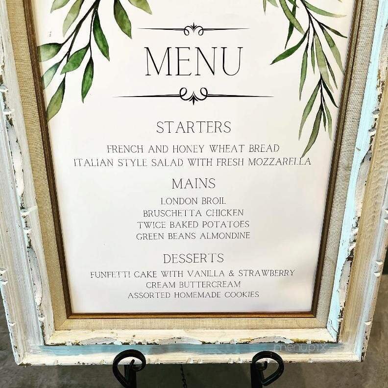 Menu page 1
