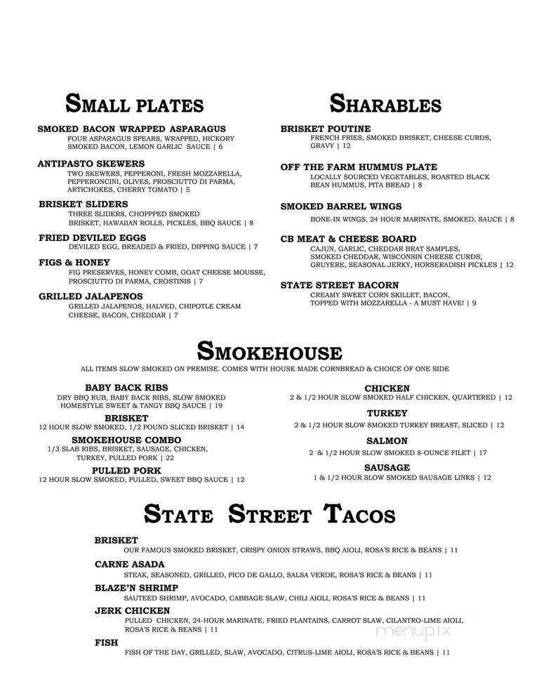 Menu page 1