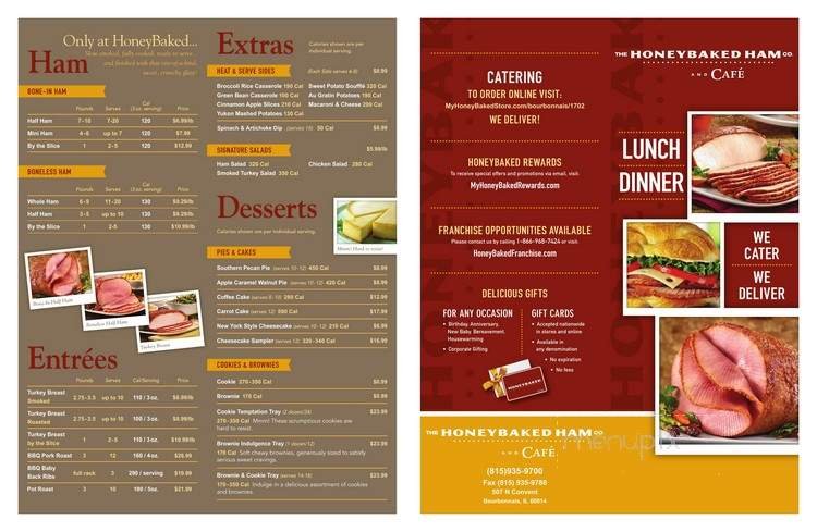 Menu page 1