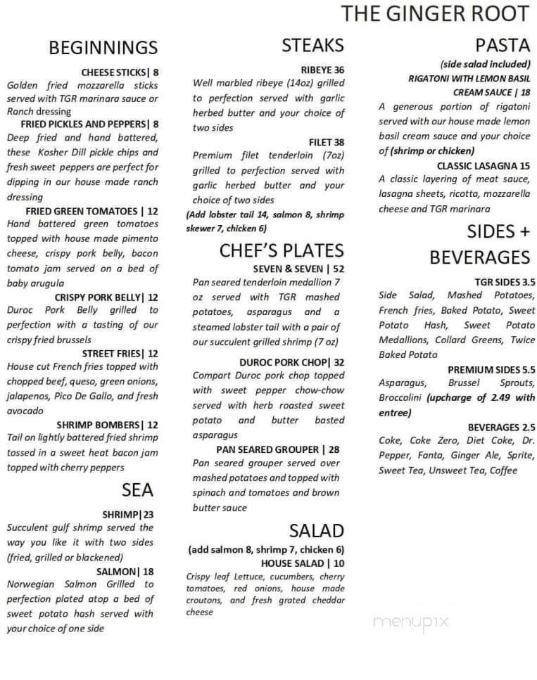 Menu page 2