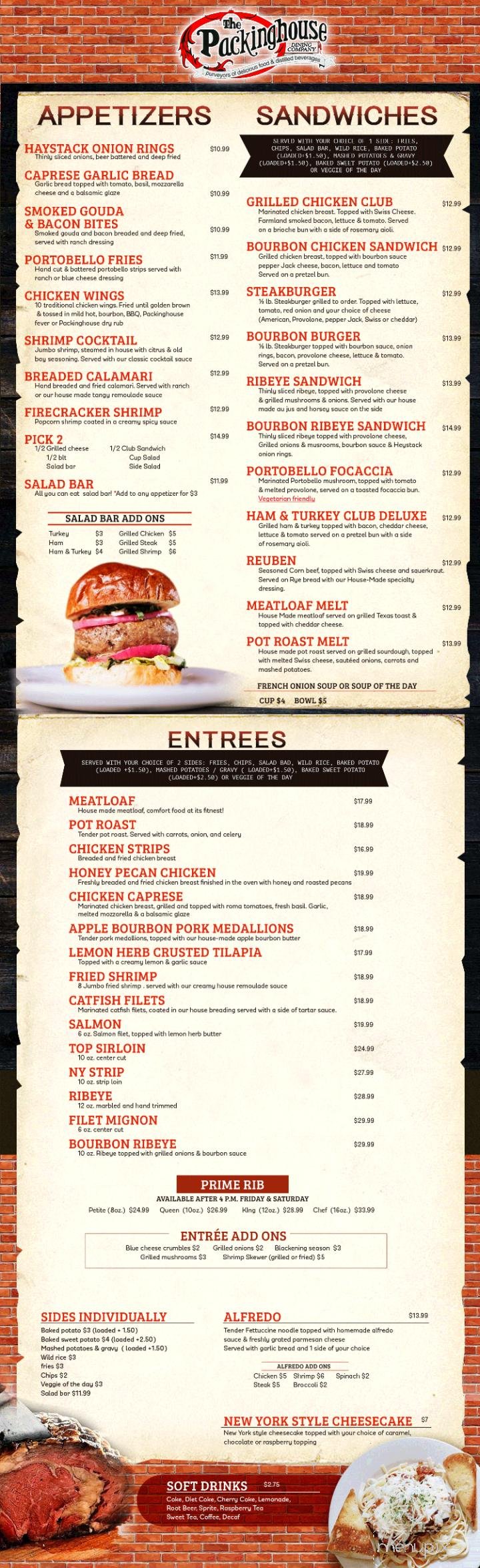 Menu page 1