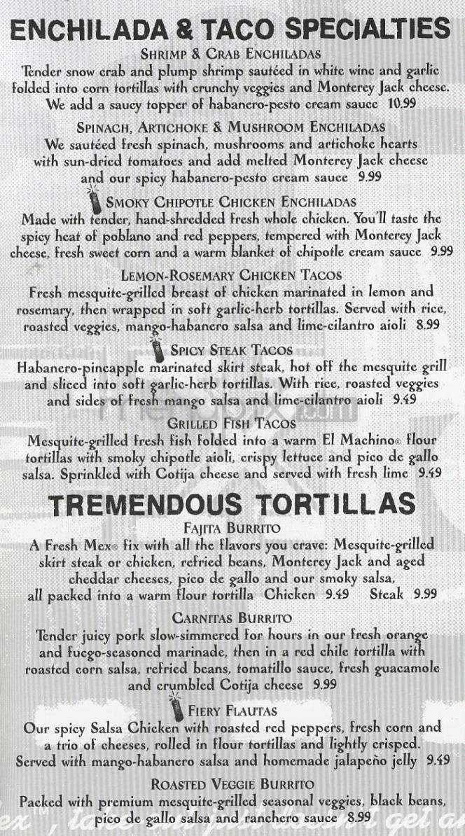 Menu page 3