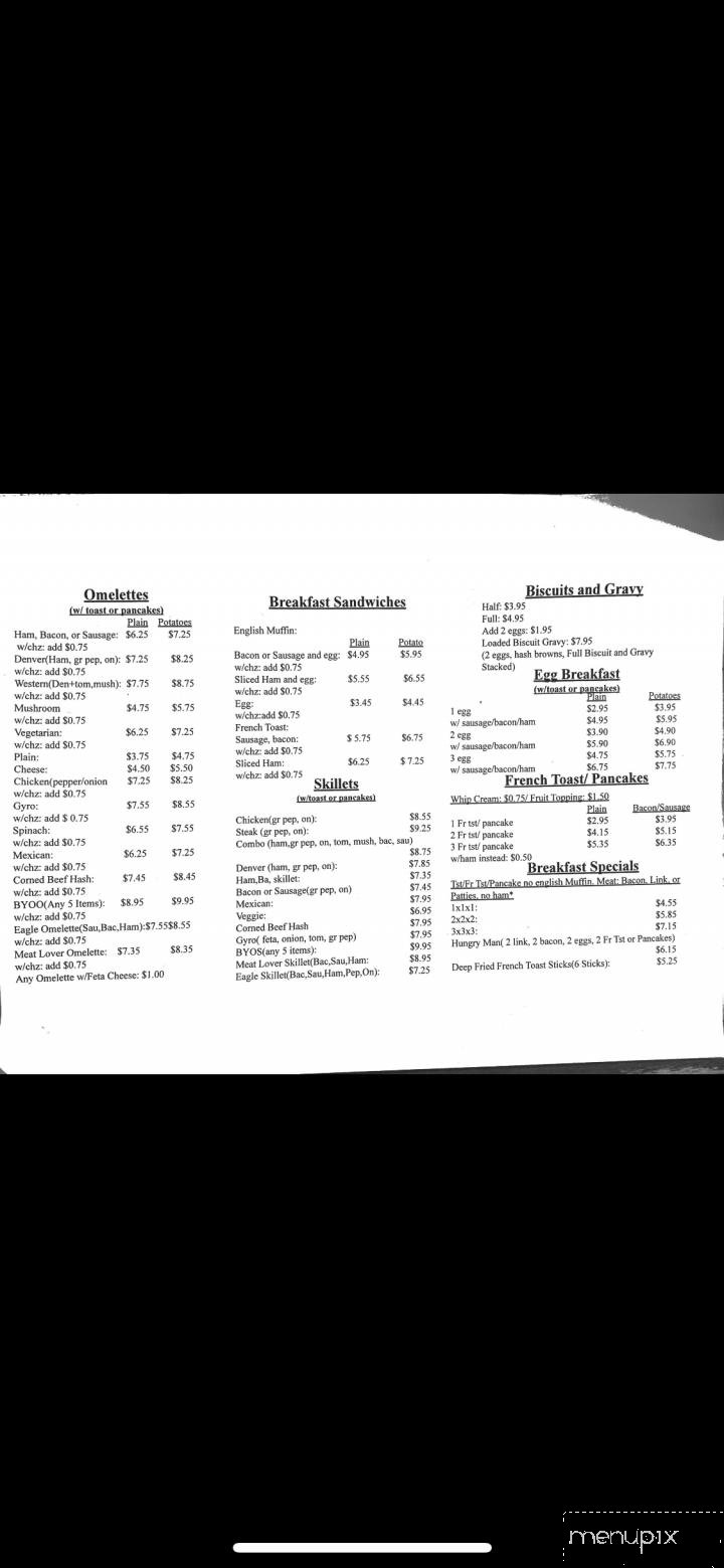 Menu page 1