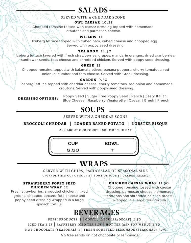 Menu page 2