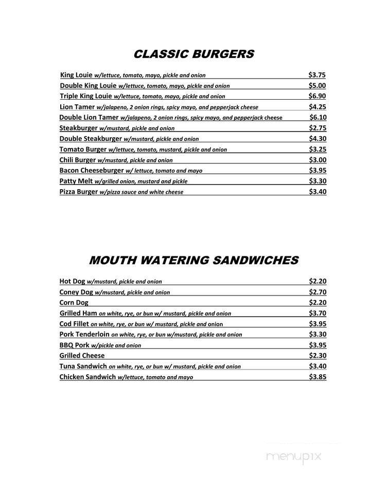 Menu page 2