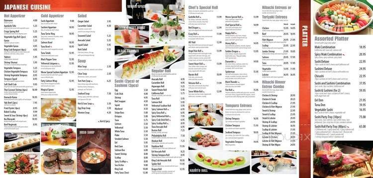 Menu page 2