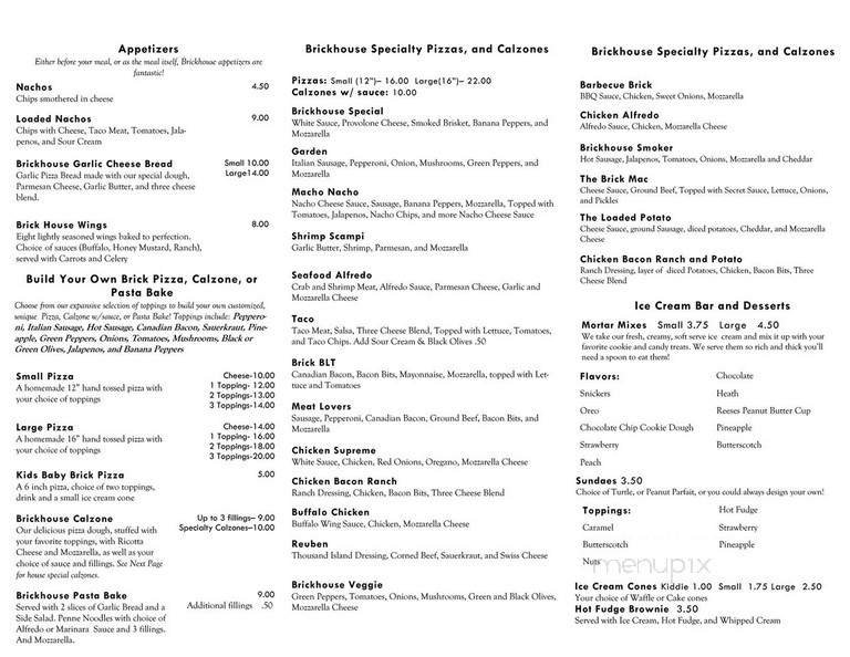 Menu page 2