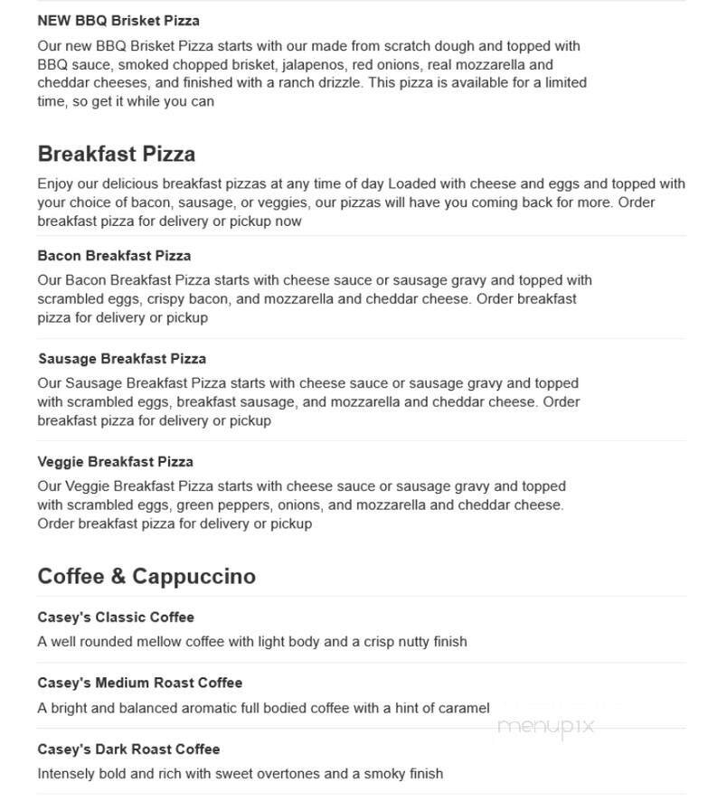 Menu page 2