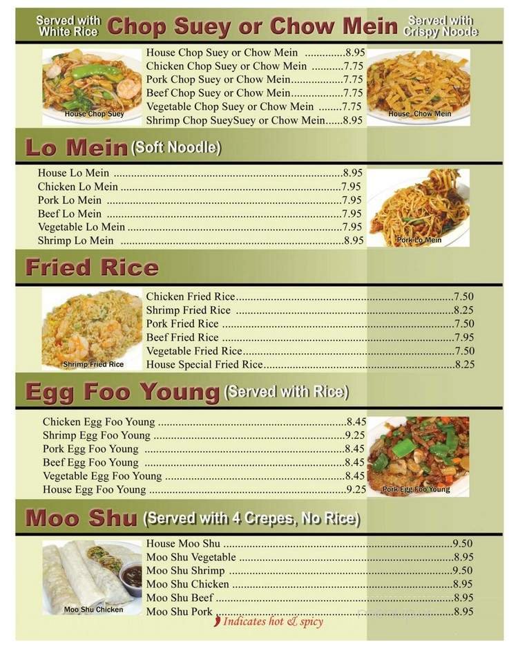 Menu page 4