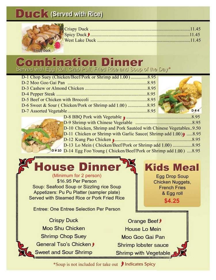 Menu page 5
