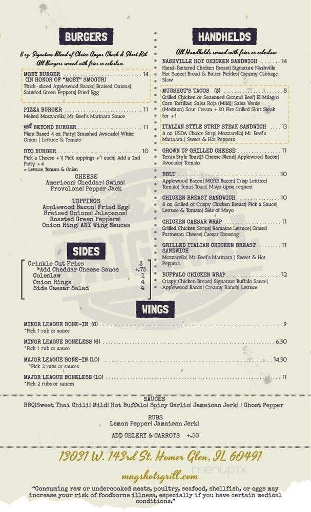 Menu page 2