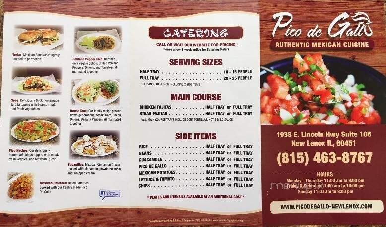 Menu page 2