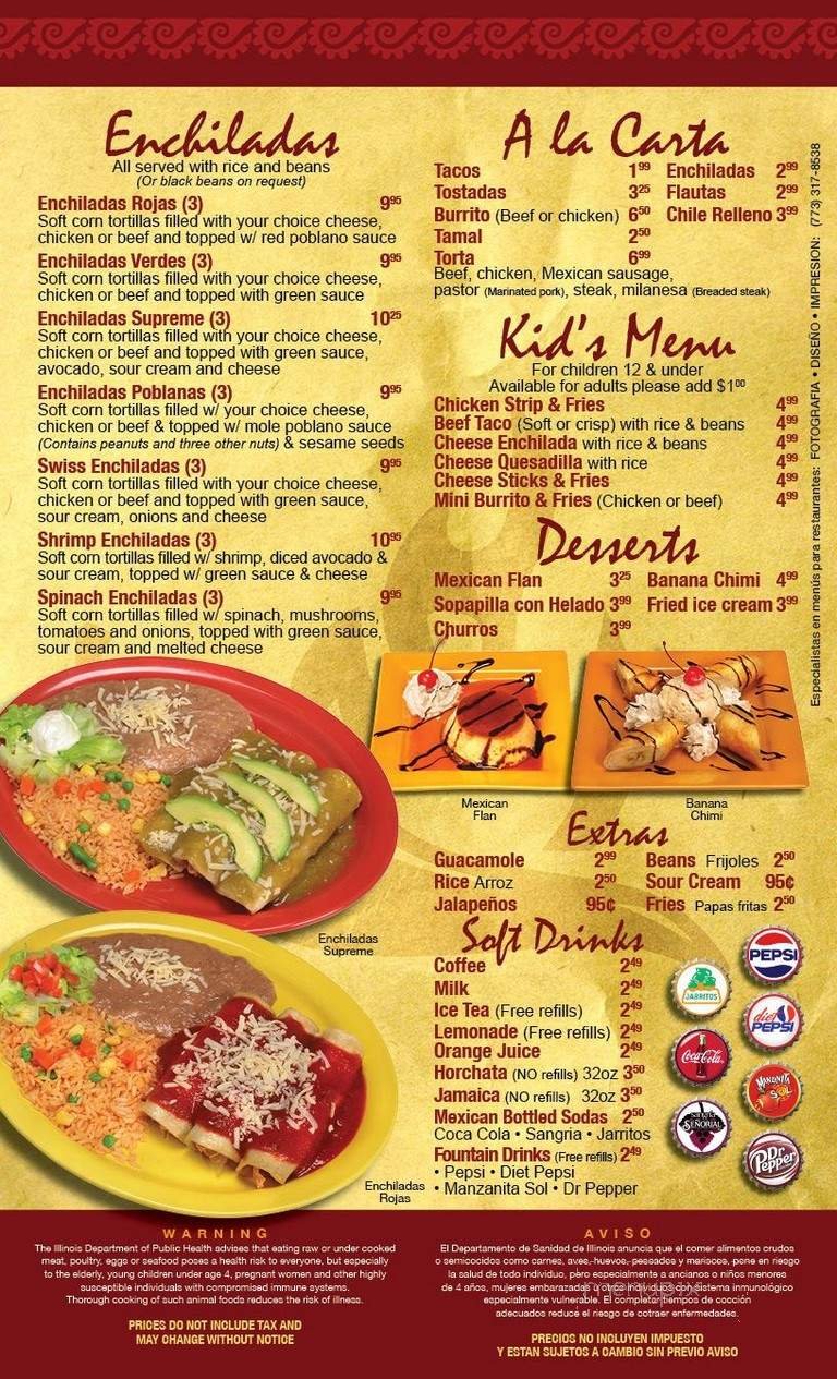 Menu page 2