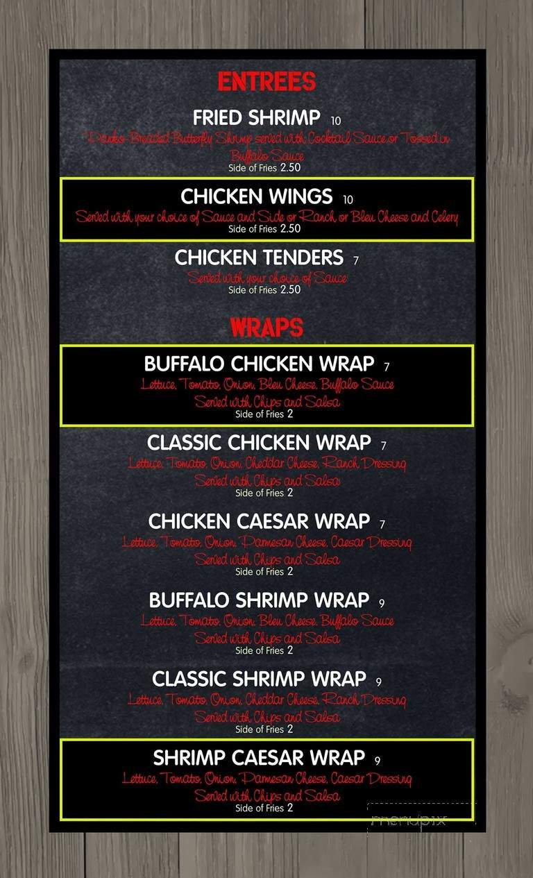 Menu page 2