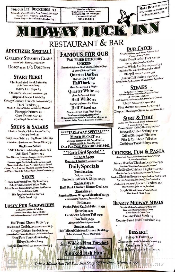 Menu page 2