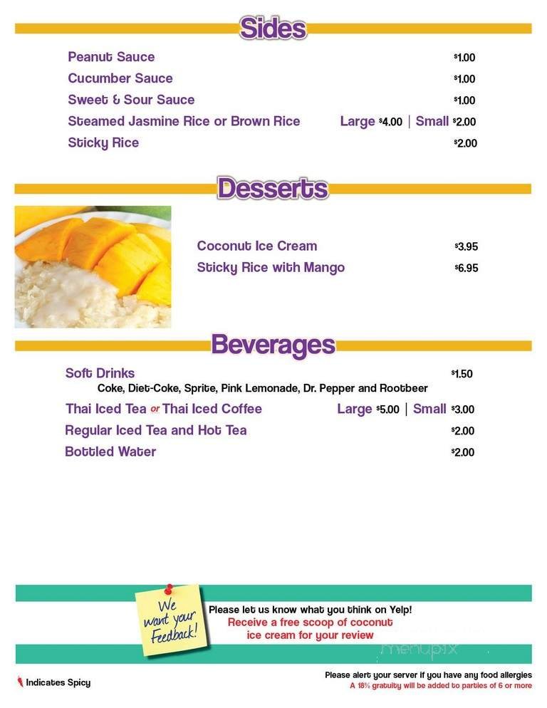 Menu page 2
