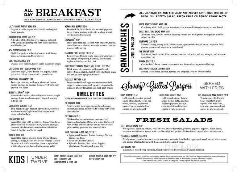 Menu page 2