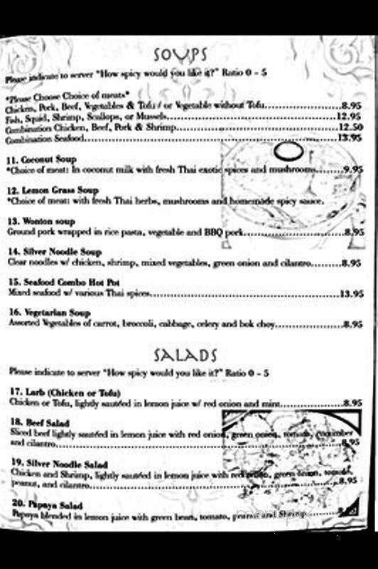 Menu page 2