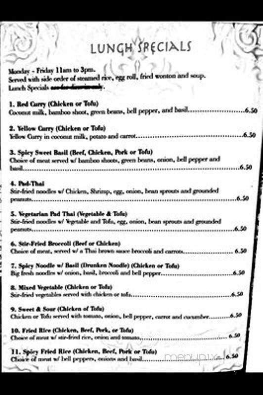Menu page 5