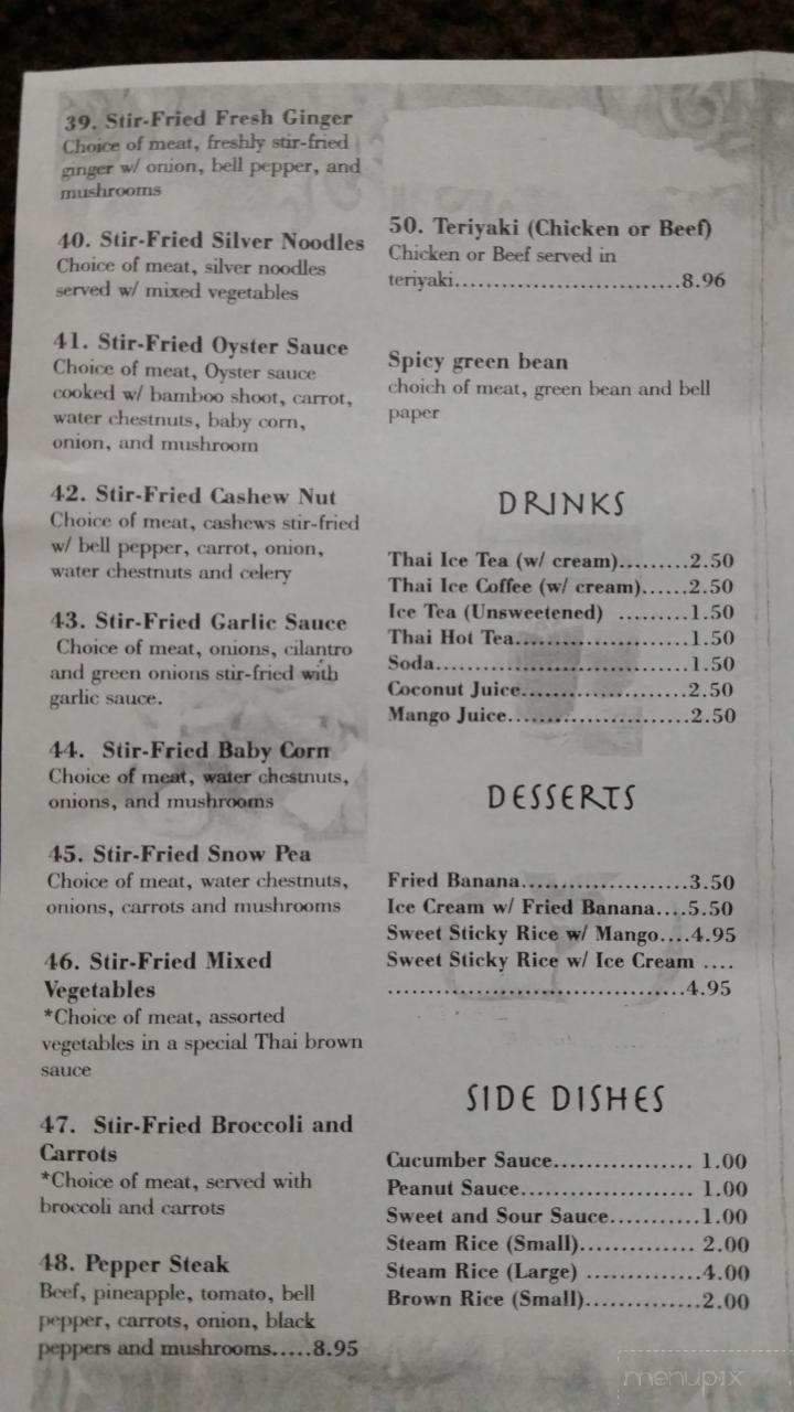 Menu page 13