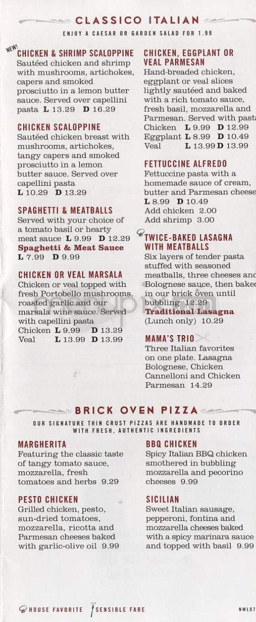 Menu page 3