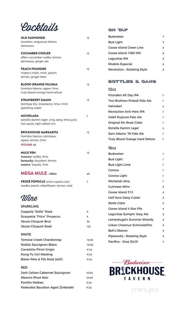 Menu page 2