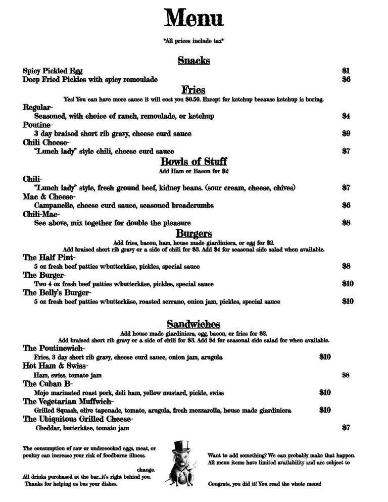Menu page 2