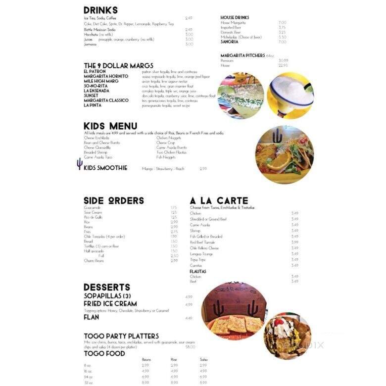 Menu page 7