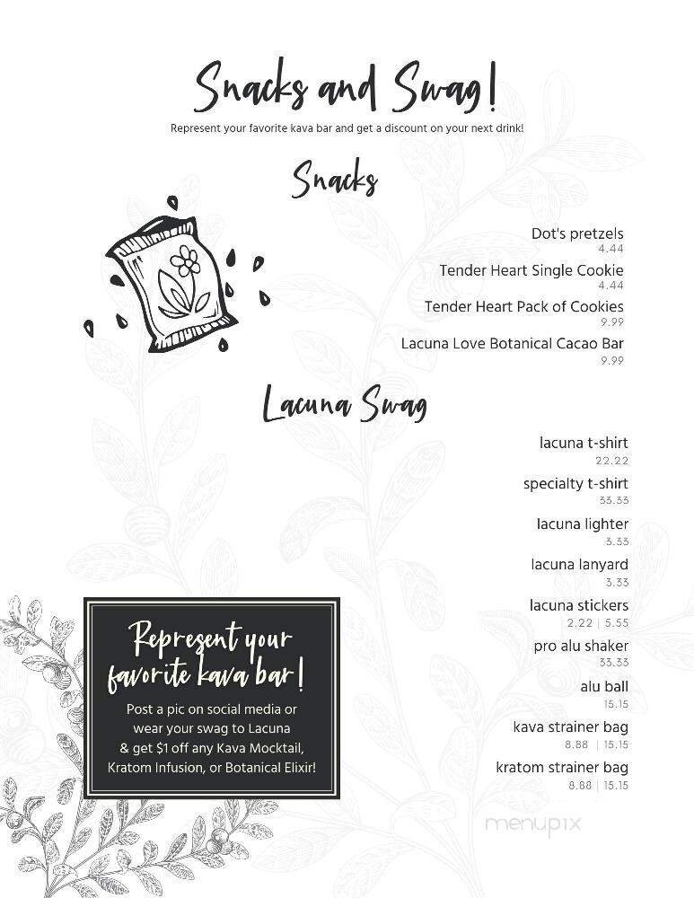 Menu page 8