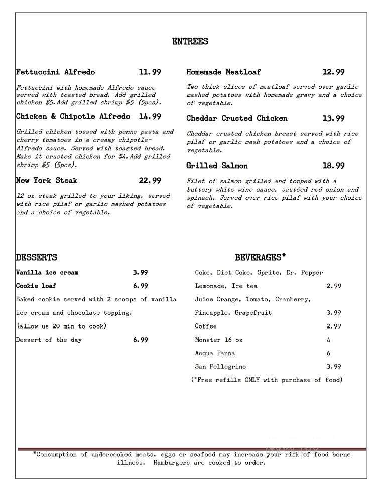 Menu page 3