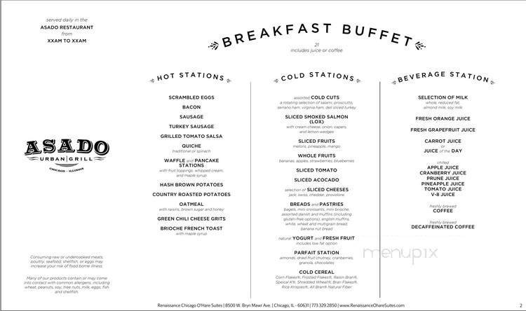 Menu page 2